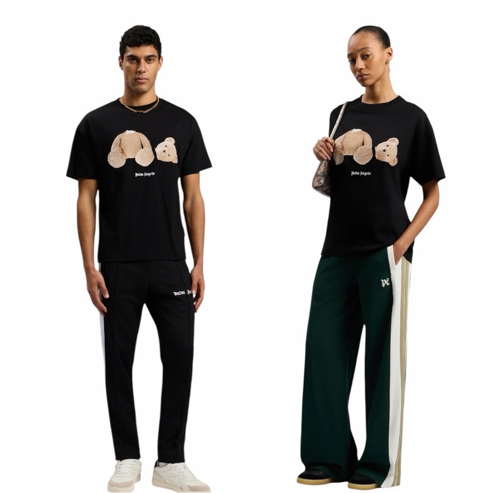 🔥 NWOT Palm Angels "Kill The Bear" Black Graphic Tee Size XL